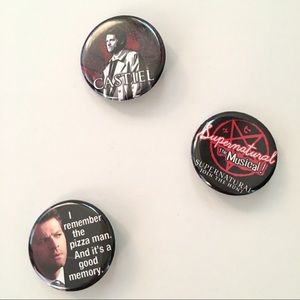 Assorted Supernatural Pins